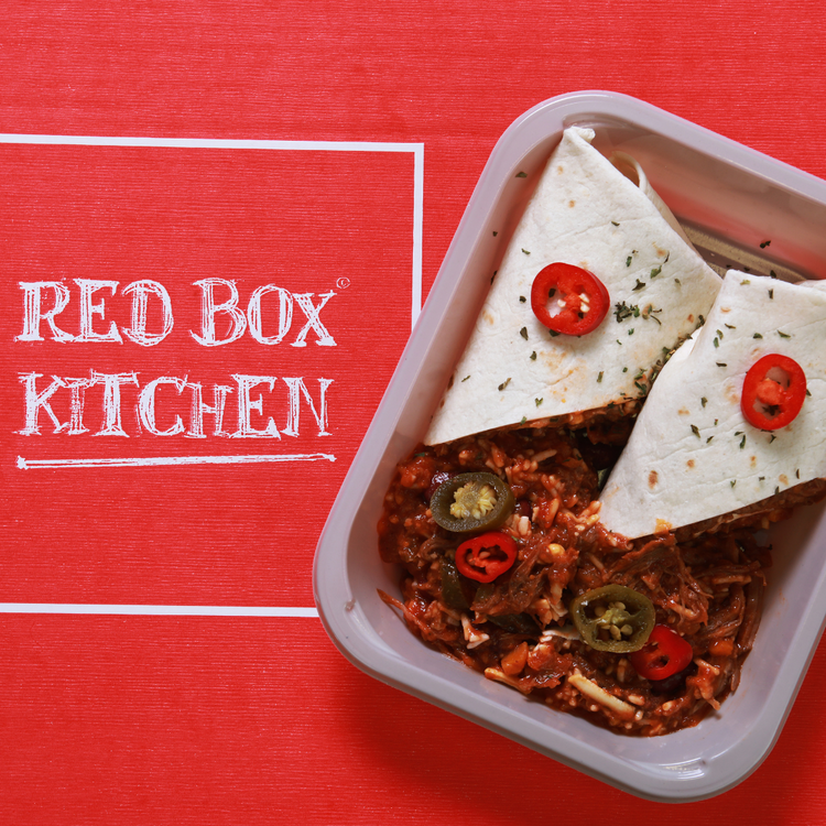 Red Box Kitchen - Ready Meals - Chilli Beef Burrito
