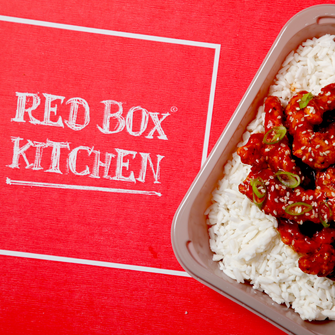 Honey Chilli Chicken and rice, Ready Meals, Red Box Kitchen, Ireland