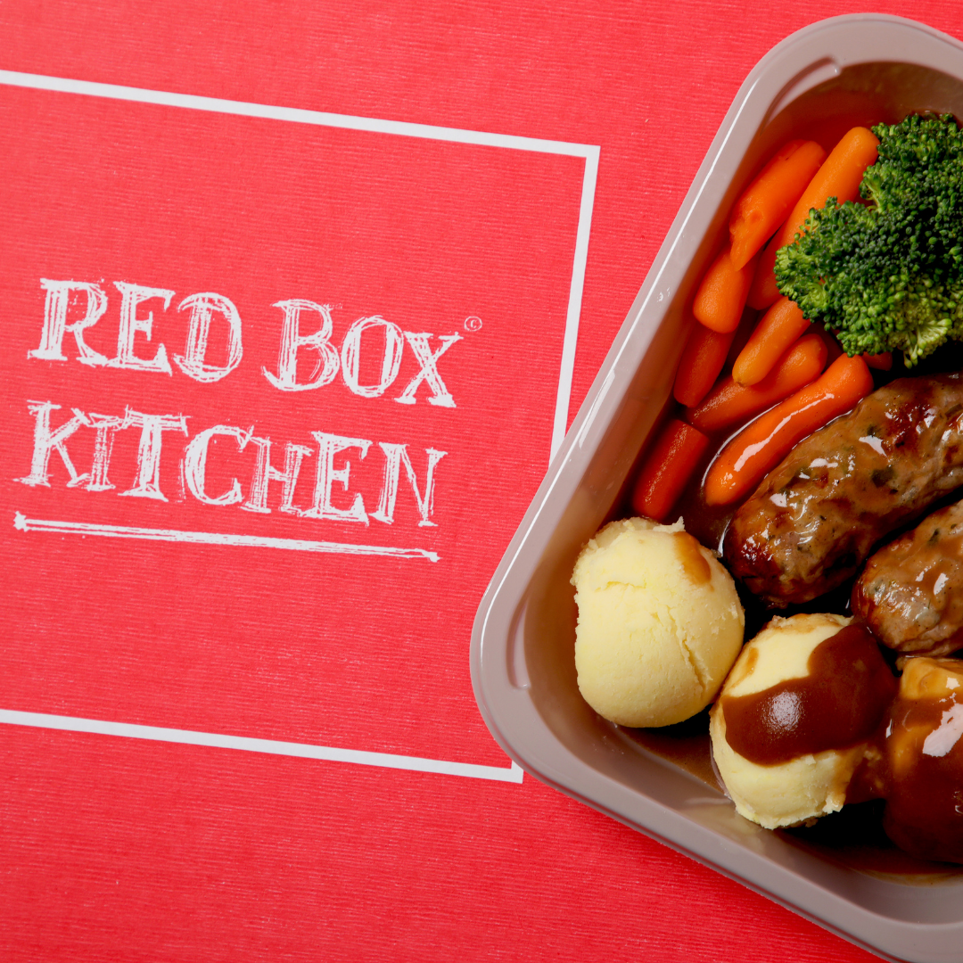 Sausage and mash, Ready Meals, Red Box Kitchen, Ireland
