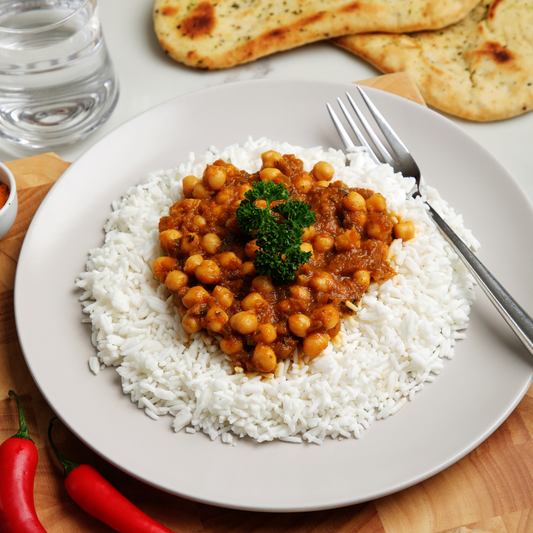 Chickpea Curry and rice, Ready Meals, Red Box Kitchen, Ireland