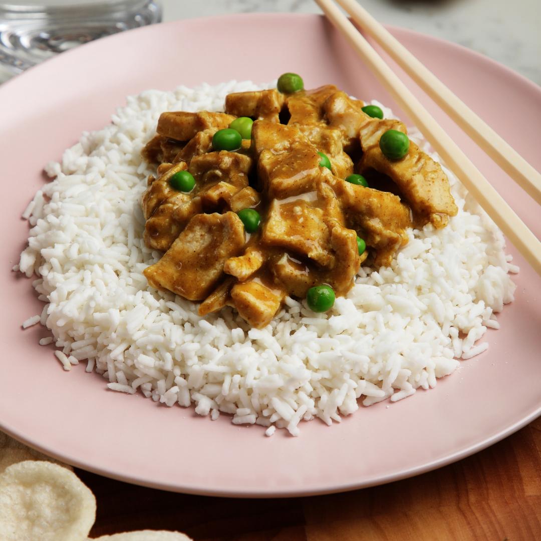 Chinese Chicken Curry and rice, Ready Meals, Red Box Kitchen, Ireland