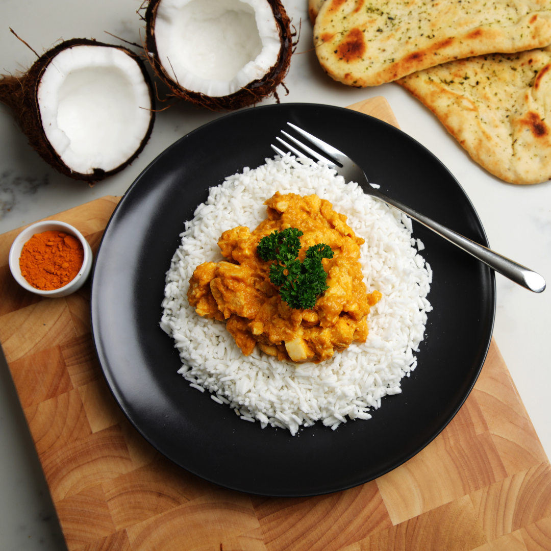 Chicken Korma and rice, Ready Meals, Red Box Kitchen, Ireland